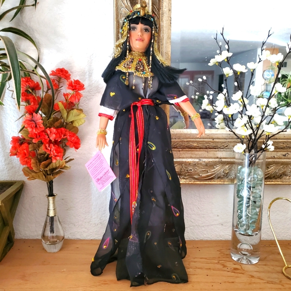 Porcelain Doll - Cleopatra - Paradise Galleries
